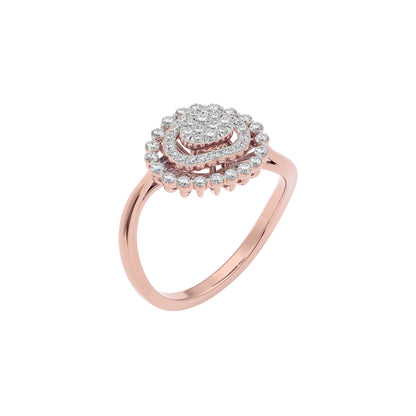 Anastasia Diamond Ring 18 KT / Rose Gold / 22