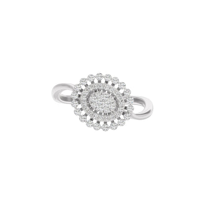 Anastasia Diamond Ring 18 KT / White Gold / 22