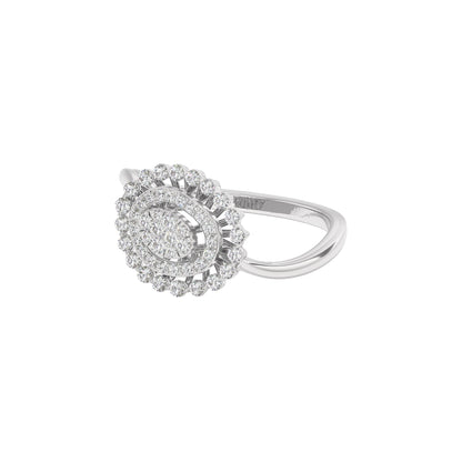 Anastasia Diamond Ring 18 KT / White Gold / 22