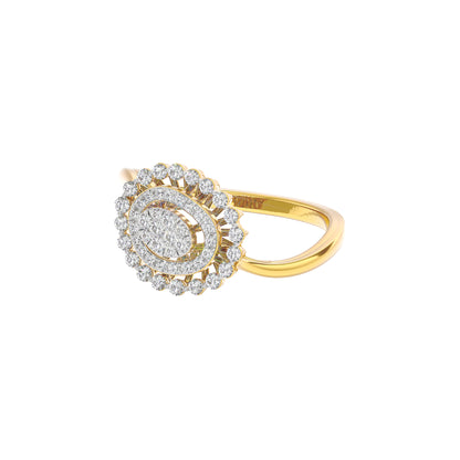 Anastasia Diamond Ring 18 KT / Yellow Gold / 22