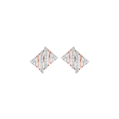 Tessa Diamong Earrings 18 KT / Rose Gold
