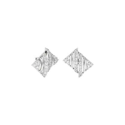 Tessa Diamong Earrings 18 KT / White Gold