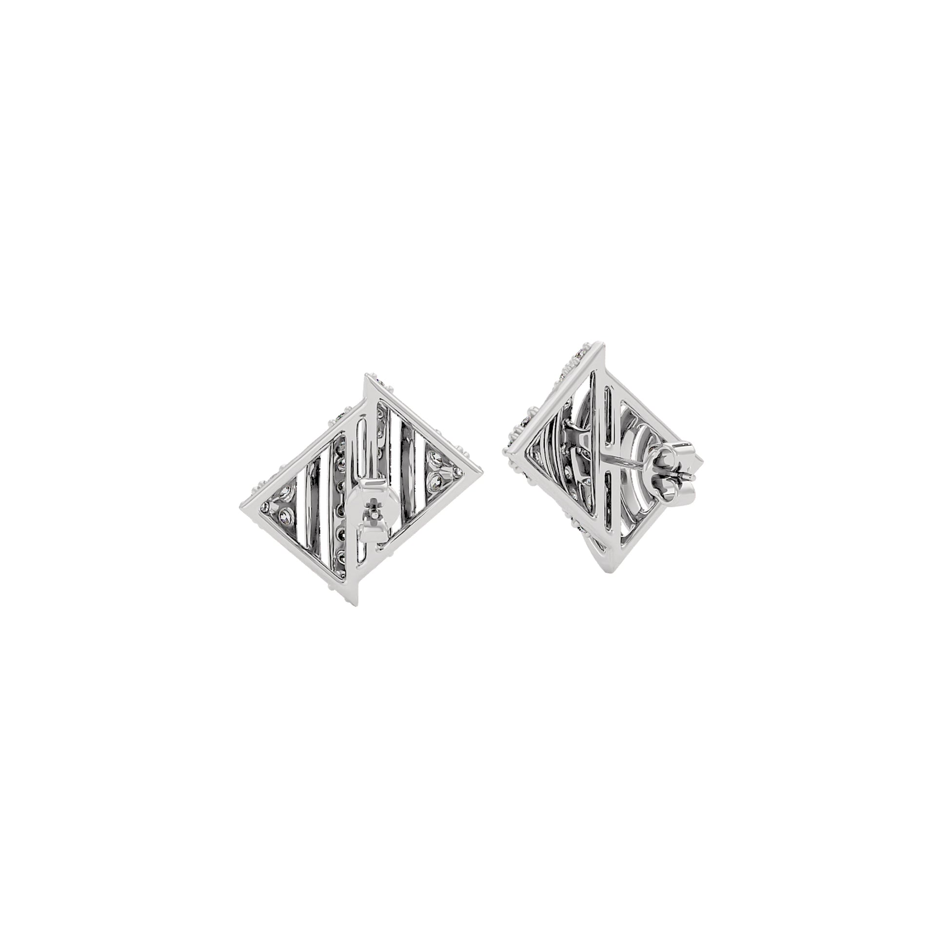 Tessa Diamong Earrings 18 KT / White Gold