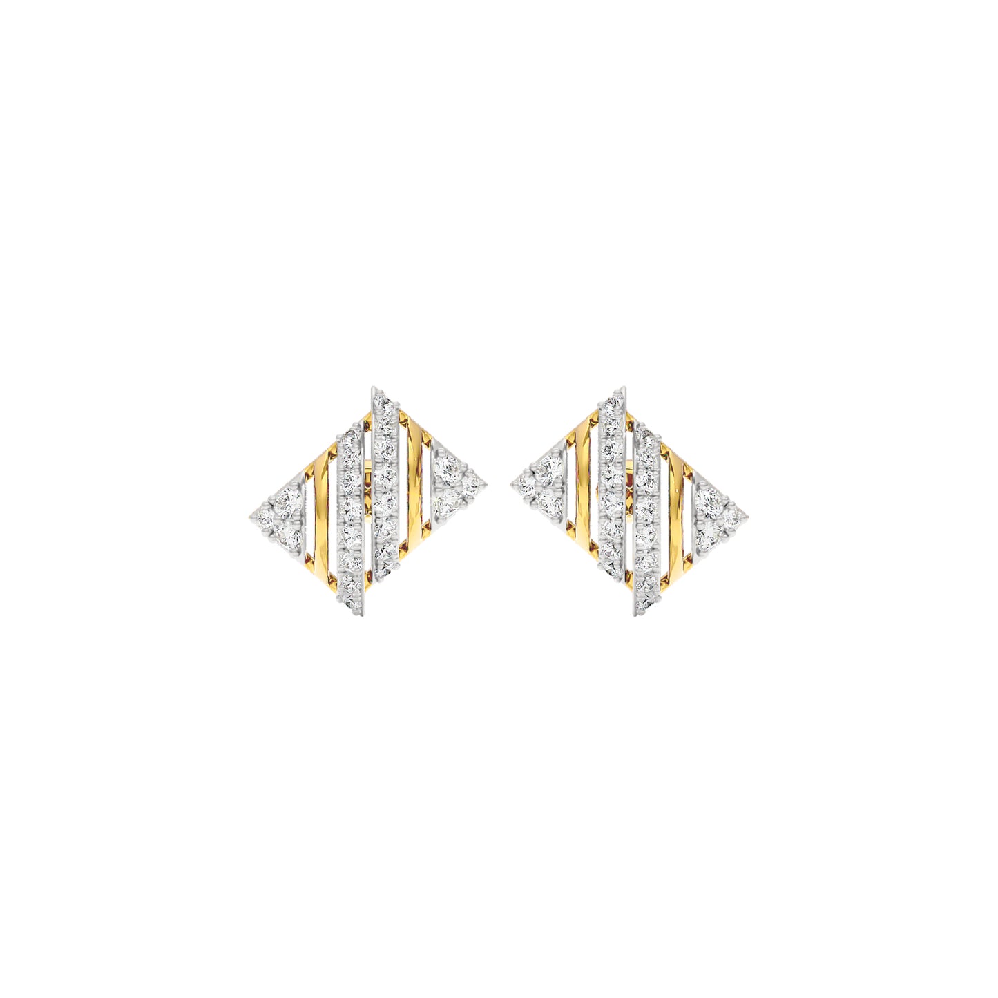 Tessa Diamong Earrings 18 KT / Yellow Gold