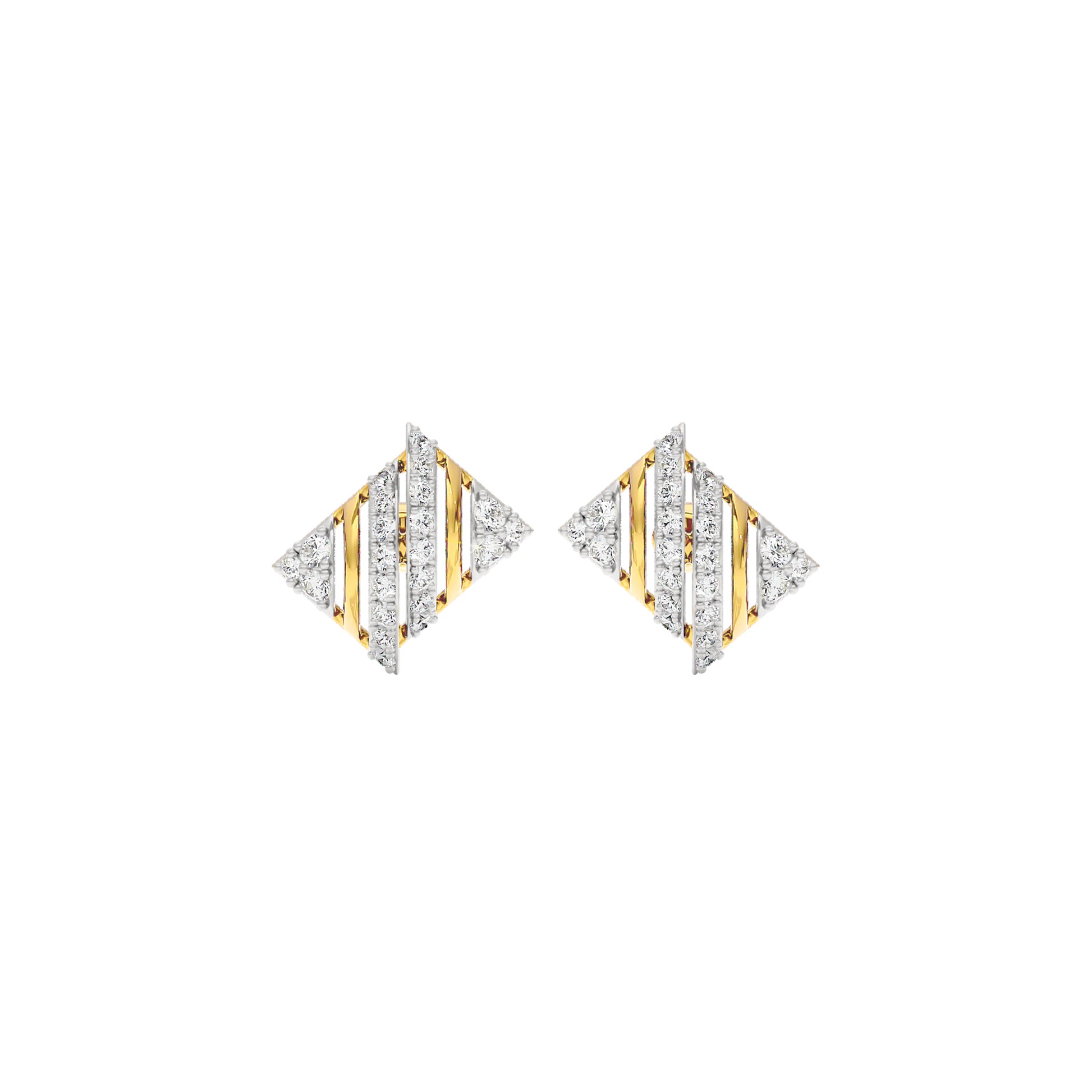 Tessa Diamong Earrings 18 KT / Yellow Gold