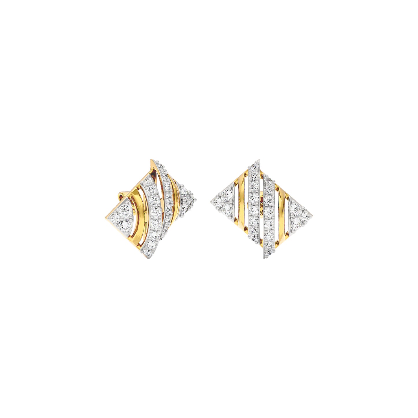 Tessa Diamong Earrings 18 KT / Yellow Gold