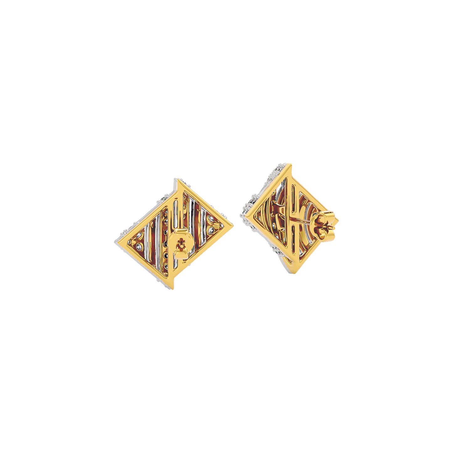 Tessa Diamong Earrings 18 KT / Yellow Gold