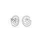 Eloise Diamond Earrings 18 KT / White Gold