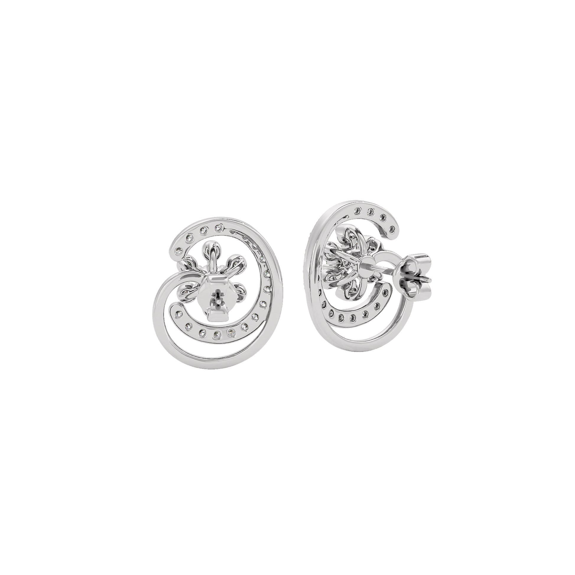 Eloise Diamond Earrings 18 KT / White Gold