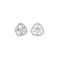 Isla Diamond Earrings 18 KT / White Gold