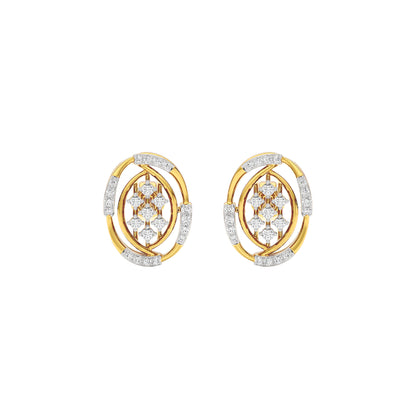 Adele Diamond Earrings 18 KT / Yellow Gold