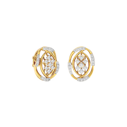 Adele Diamond Earrings 18 KT / Yellow Gold