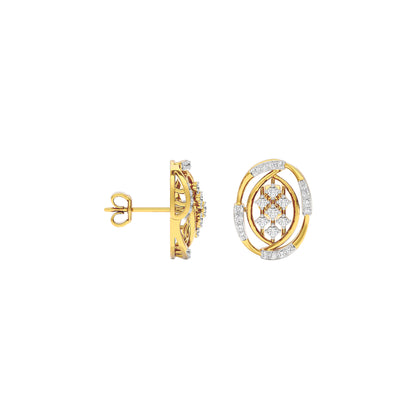 Adele Diamond Earrings 18 KT / Yellow Gold