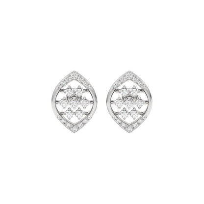 Cassandra Diamond Earrings 18 KT / White Gold