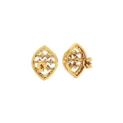 Cassandra Diamond Earrings 18 KT / Yellow Gold