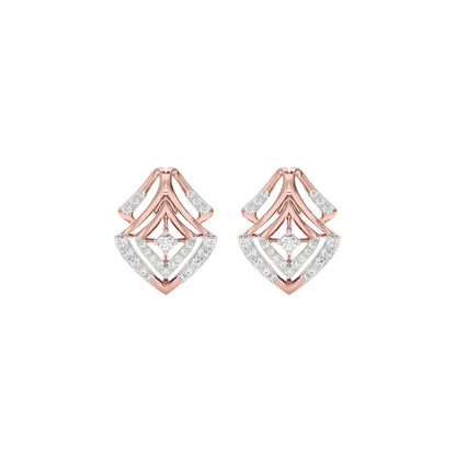 Jocelyn Diamond Earrings 18 KT / Rose Gold