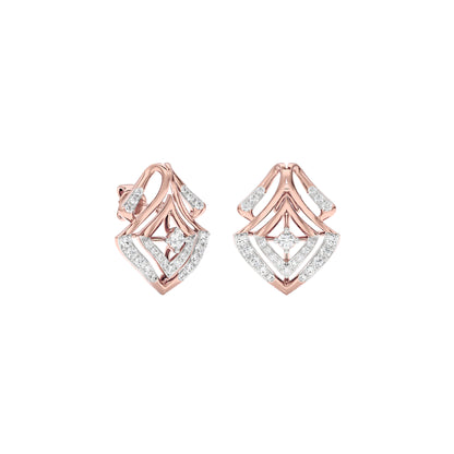 Jocelyn Diamond Earrings 18 KT / Rose Gold