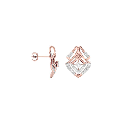 Jocelyn Diamond Earrings 18 KT / Rose Gold