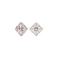 Zena Diamond Earrings 18 KT / Rose Gold