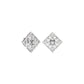 Zena Diamond Earrings 18 KT / White Gold