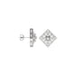 Zena Diamond Earrings 18 KT / White Gold