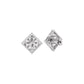 Zena Diamond Earrings 18 KT / White Gold