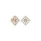 Zena Diamond Earrings 18 KT / Yellow Gold