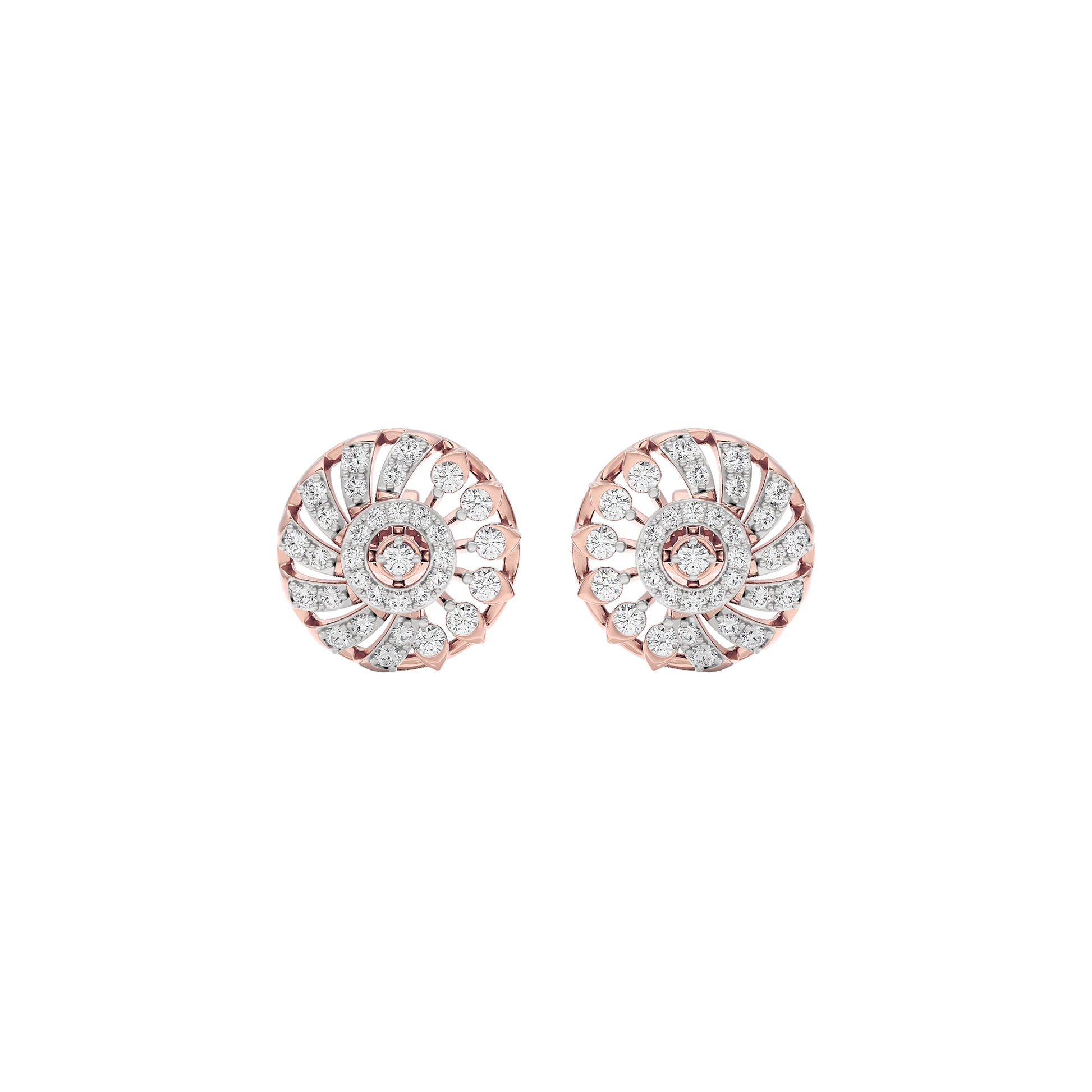 Valeria Diamond Earrings 18 KT / Rose Gold