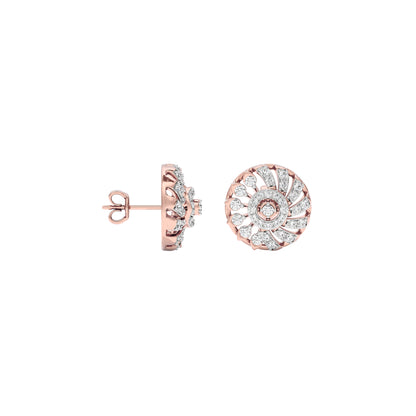 Valeria Diamond Earrings 18 KT / Rose Gold