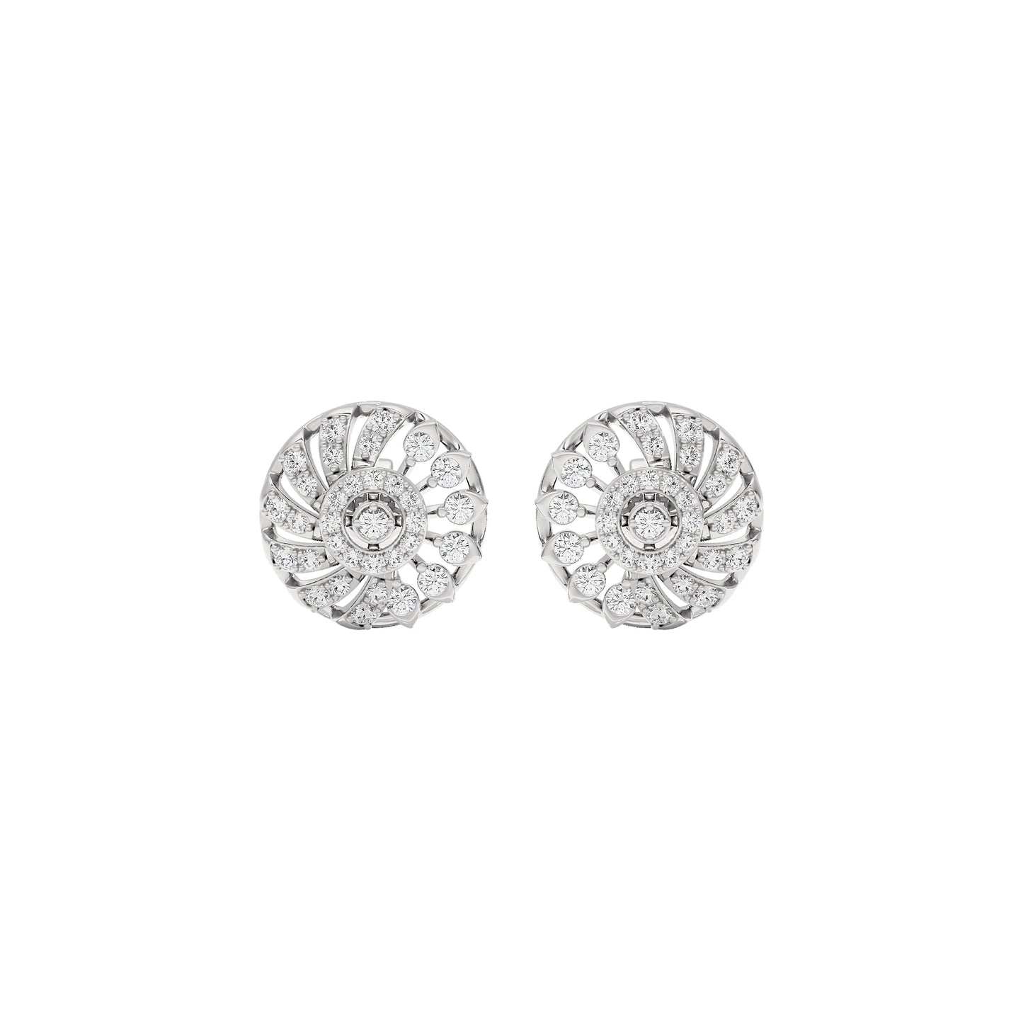 Valeria Diamond Earrings 18 KT / White Gold
