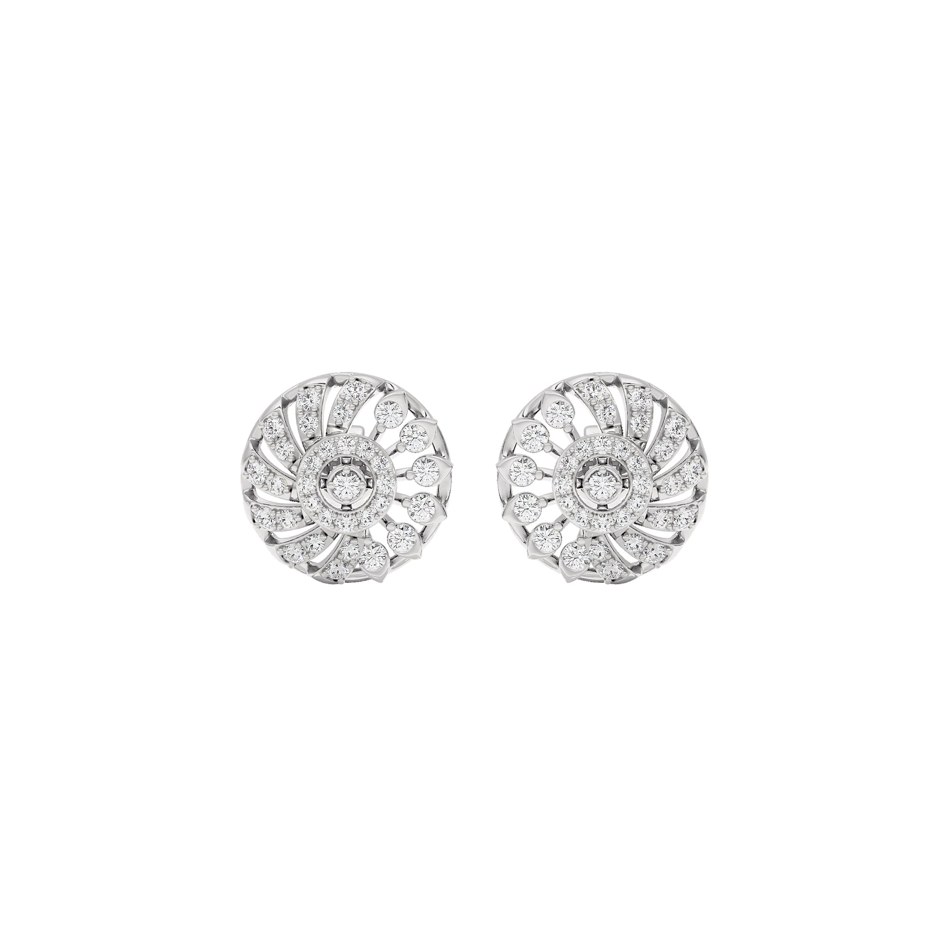 Valeria Diamond Earrings 18 KT / White Gold