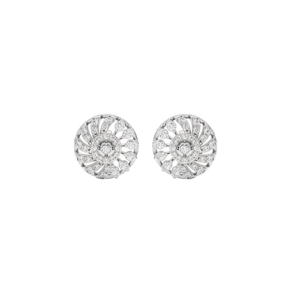 Valeria Diamond Earrings 18 KT / White Gold