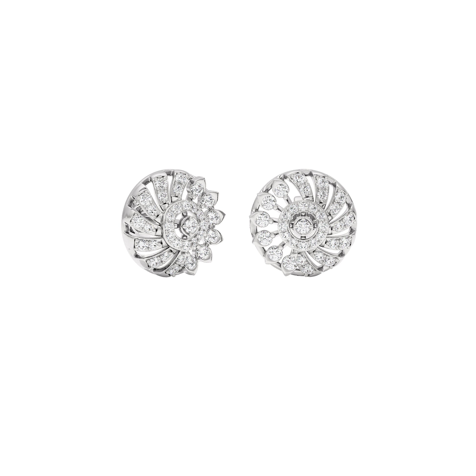 Valeria Diamond Earrings 18 KT / White Gold