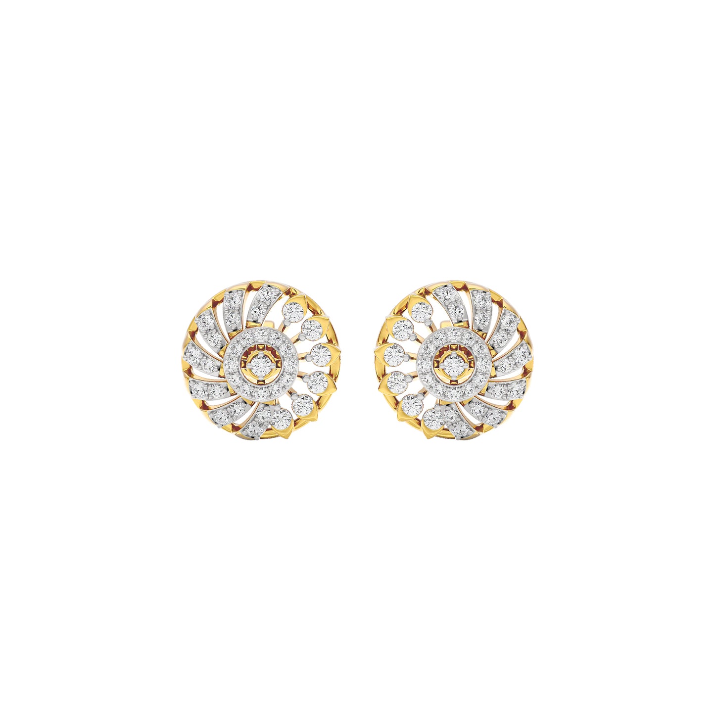 Valeria Diamond Earrings 18 KT / Yellow Gold