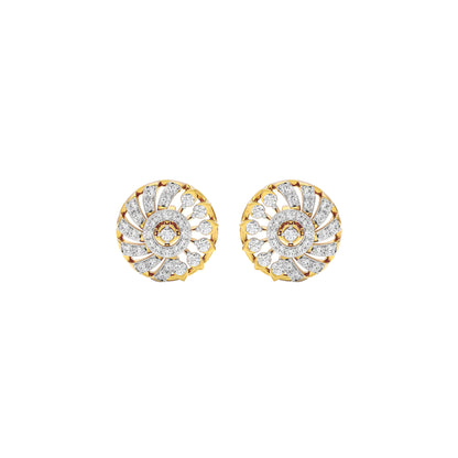 Valeria Diamond Earrings 18 KT / Yellow Gold