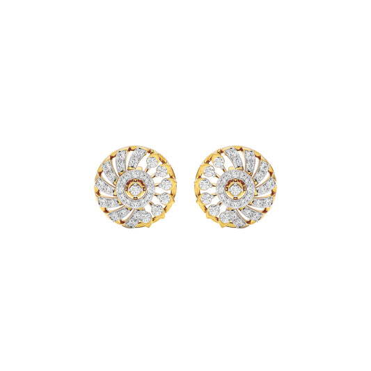 Valeria Diamond Earrings 18 KT / Yellow Gold