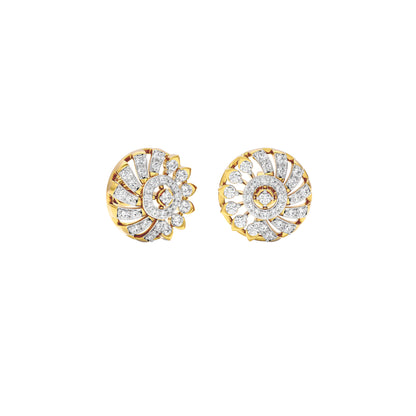 Valeria Diamond Earrings 18 KT / Yellow Gold