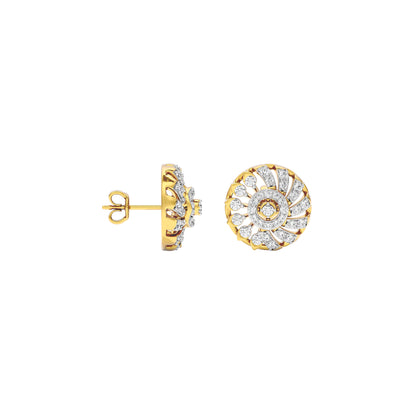 Valeria Diamond Earrings 18 KT / Yellow Gold