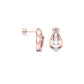 Gabrielle Diamond Earrings 18 KT / Rose Gold