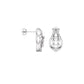 Gabrielle Diamond Earrings 18 KT / White Gold