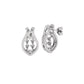 Gabrielle Diamond Earrings 18 KT / White Gold