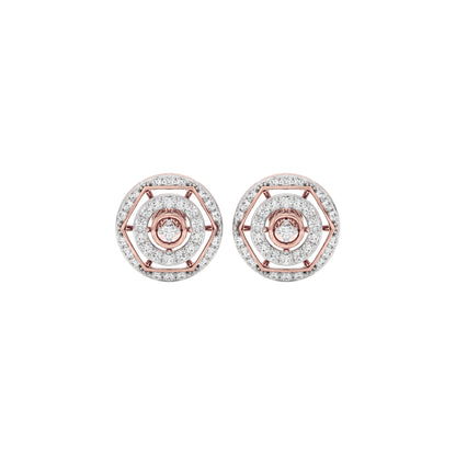 Indira Diamond Earrings 18 KT / Rose Gold