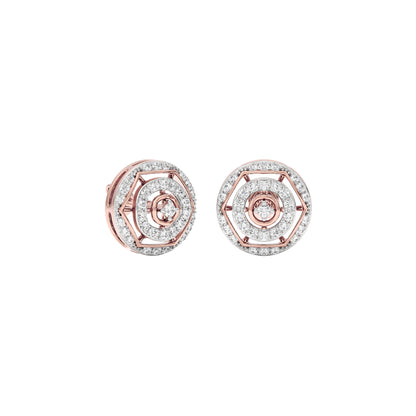 Indira Diamond Earrings 18 KT / Rose Gold