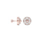 Indira Diamond Earrings 18 KT / Rose Gold
