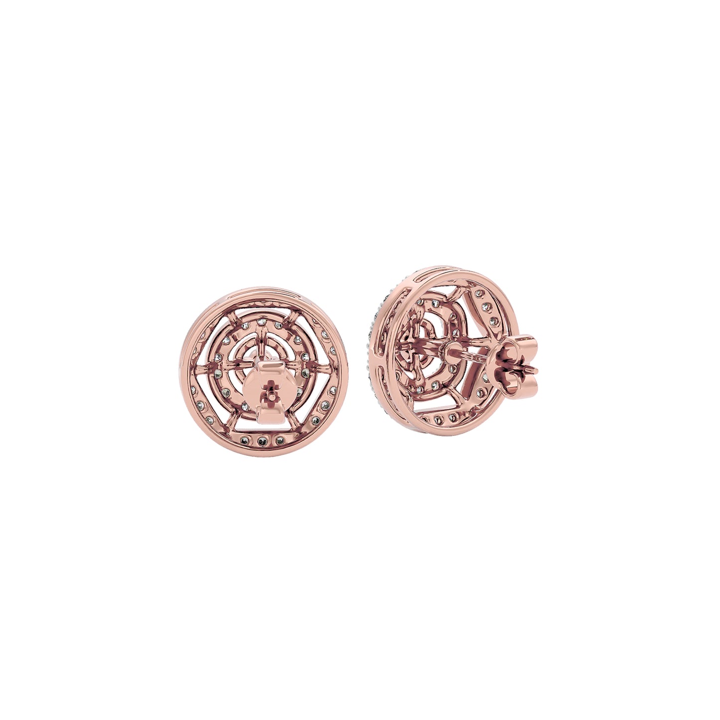 Indira Diamond Earrings 18 KT / Rose Gold