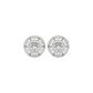 Indira Diamond Earrings 18 KT / White Gold