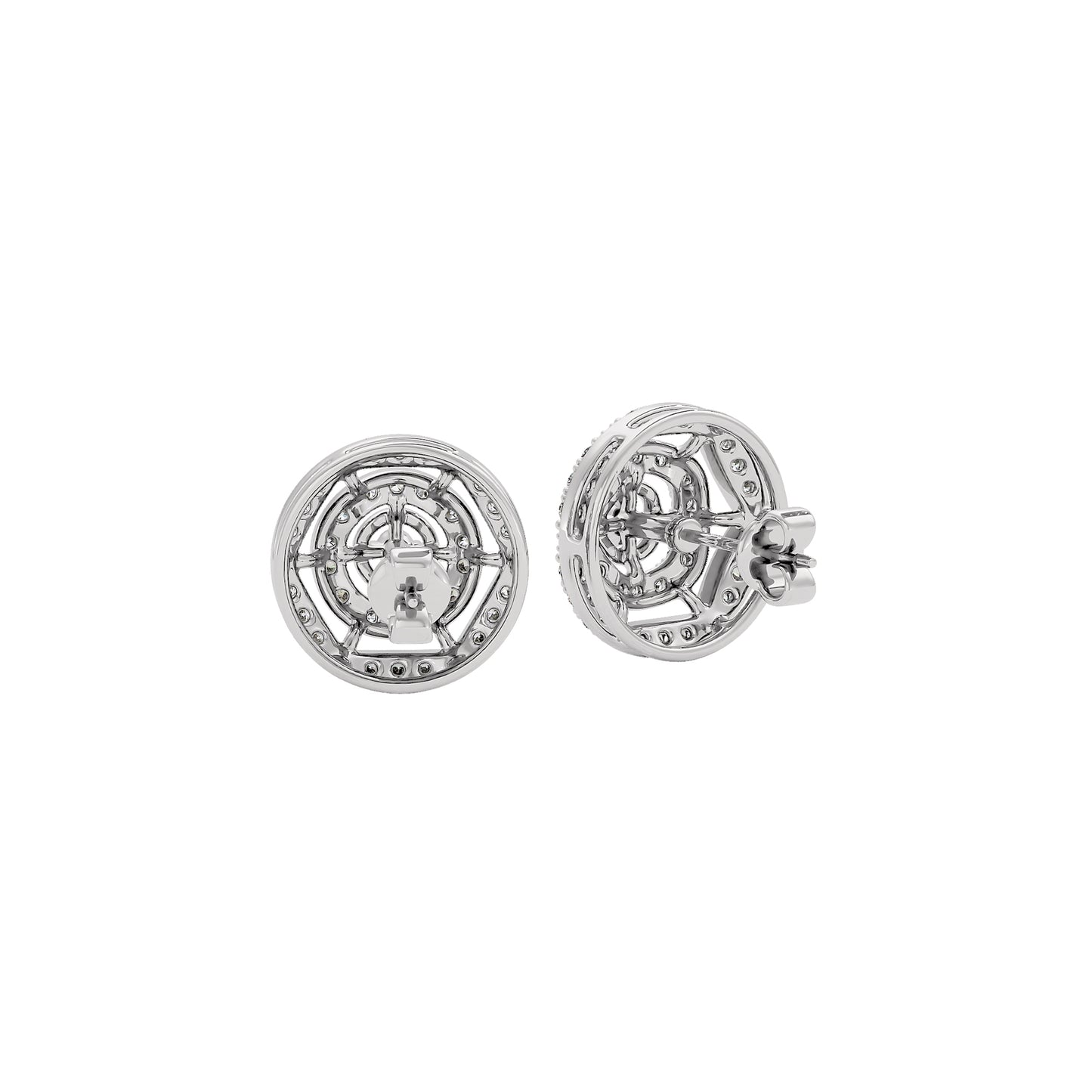 Indira Diamond Earrings 18 KT / White Gold