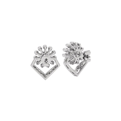 LiteLuxe Diamond Earrings 18 KT / White Gold