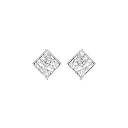 Camilla Diamond Earrings 18 KT / White Gold