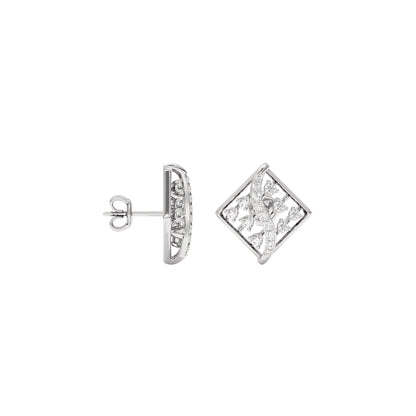 Camilla Diamond Earrings 18 KT / White Gold